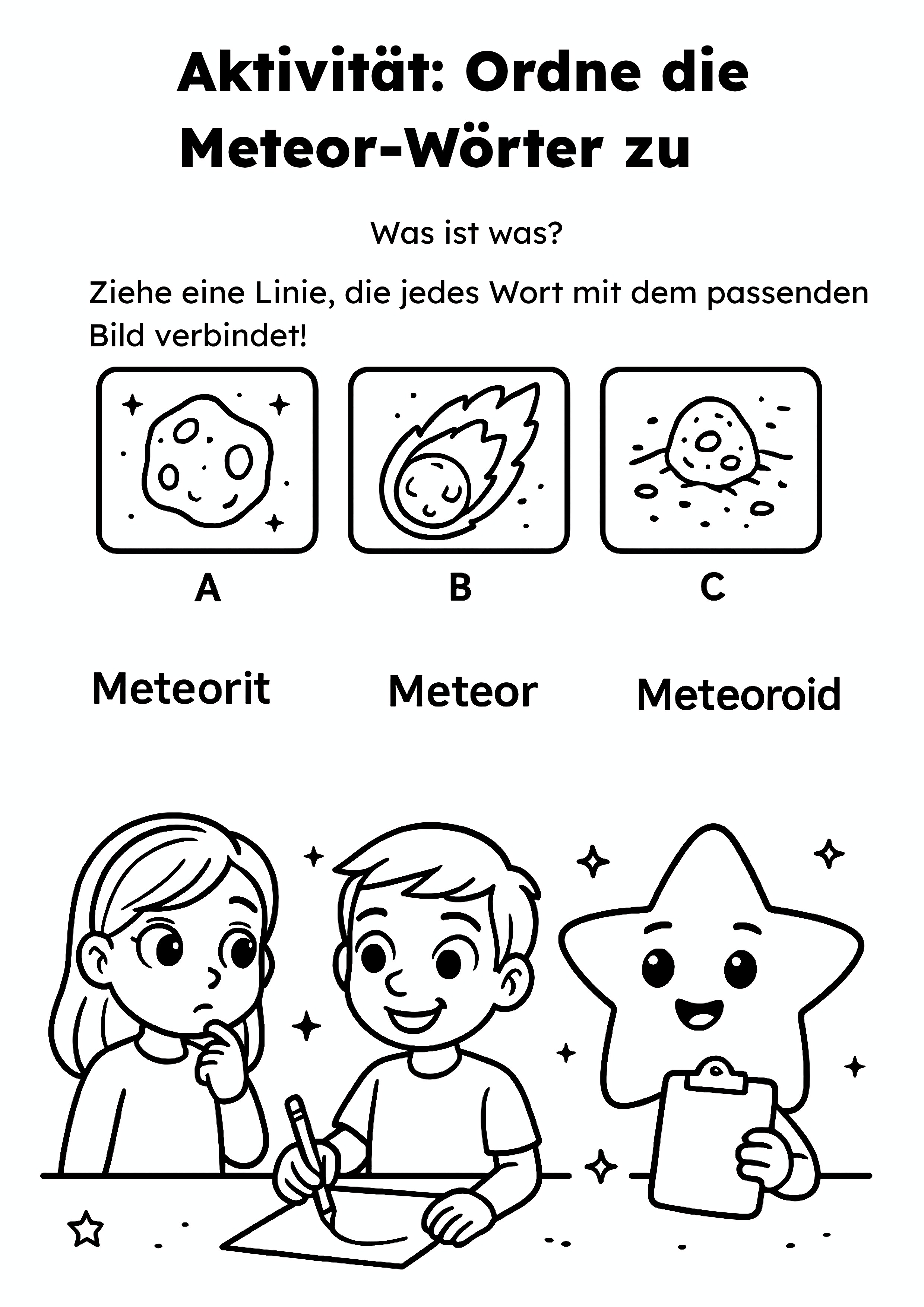 Emma und Leo Weltall entdecken: Ein aufregendes Abenteuer für junge Entdecker - Little Bright Minds