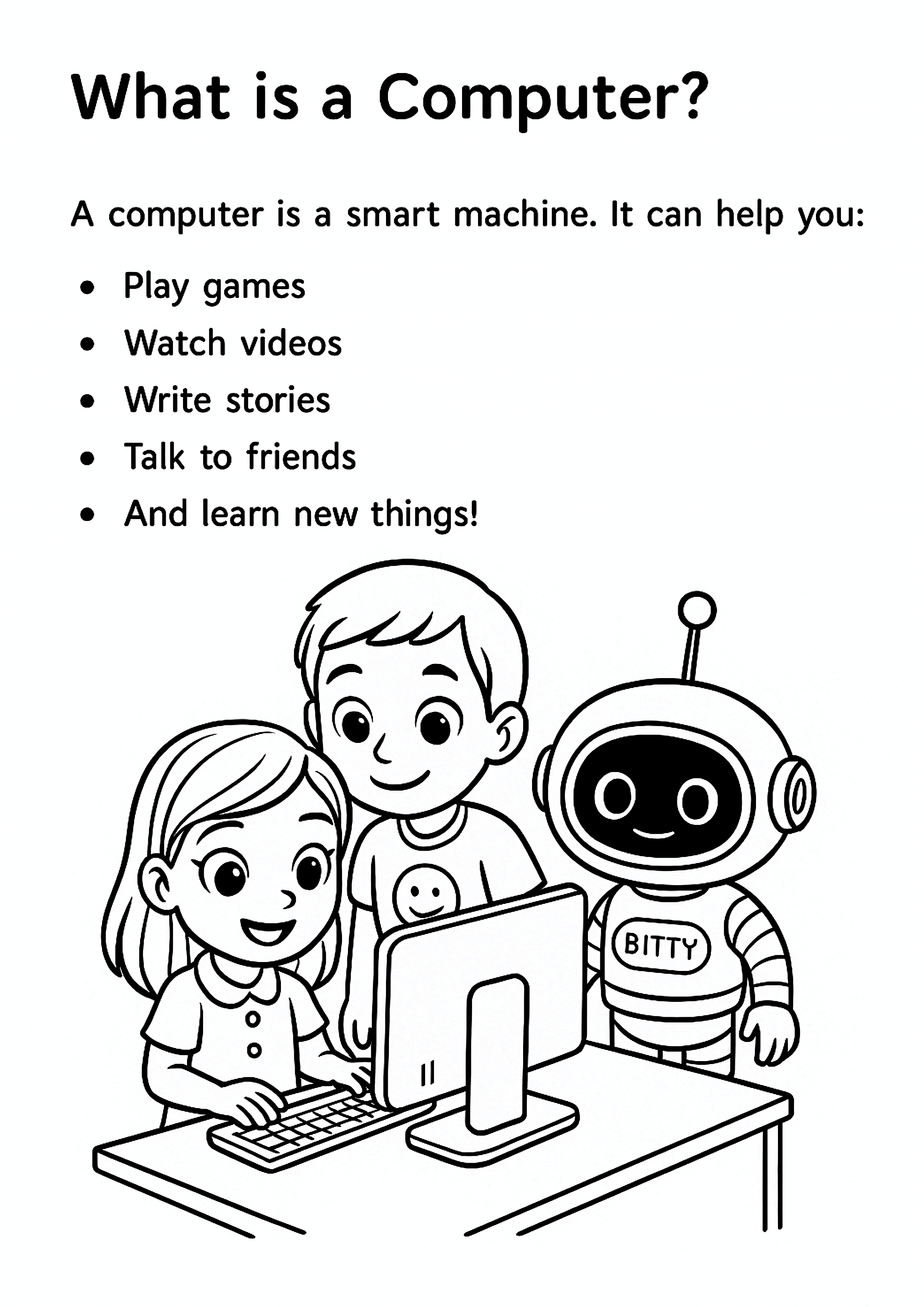 Emma & Leo IT Exploration: Discover the World of IT Adventures - Little Bright Minds