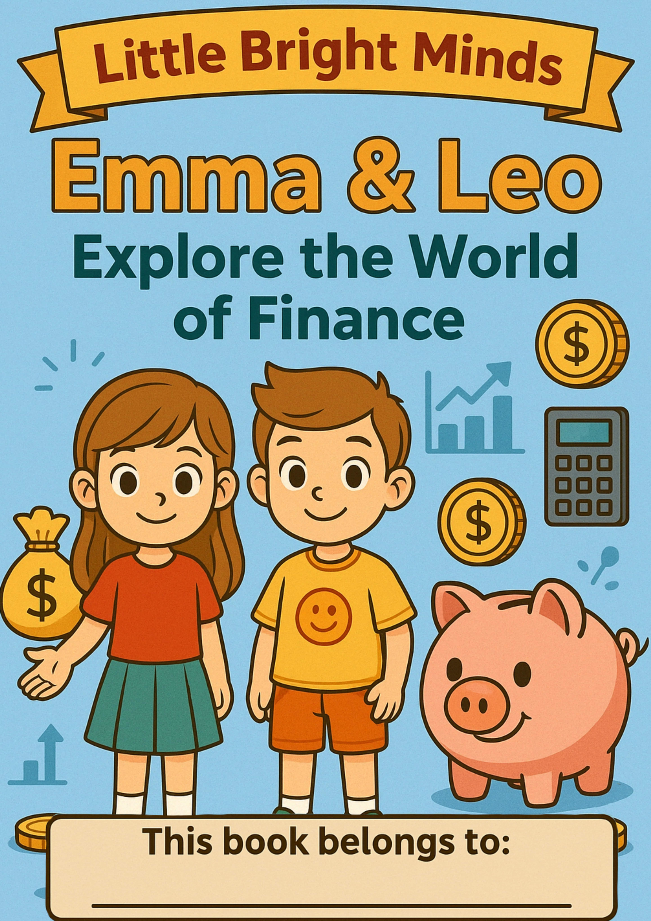 Emma & Leo Explore the World of Finance: A Finance Exploration for Kids - Little Bright Minds