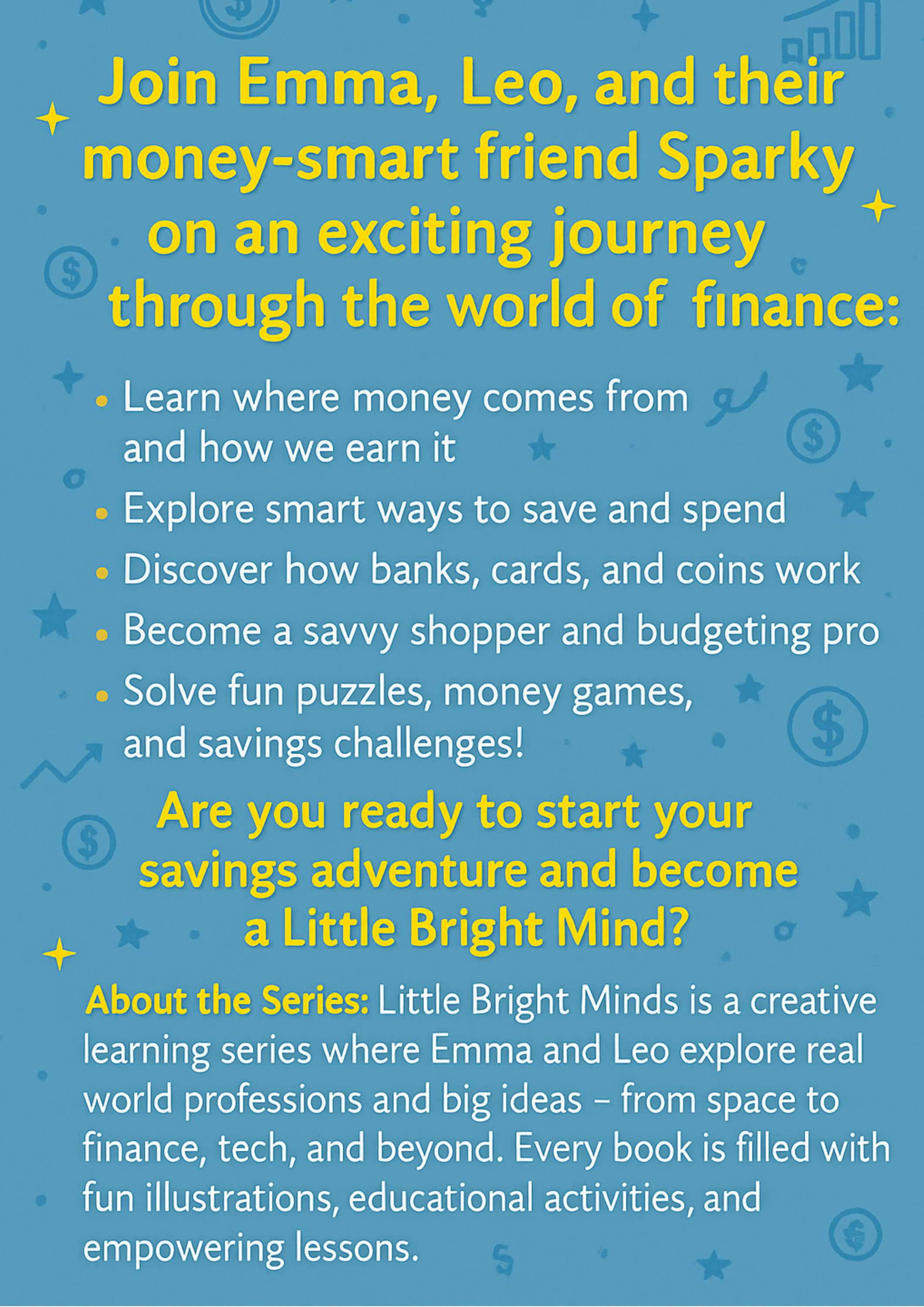 Emma & Leo Explore the World of Finance: A Finance Exploration for Kids - Little Bright Minds