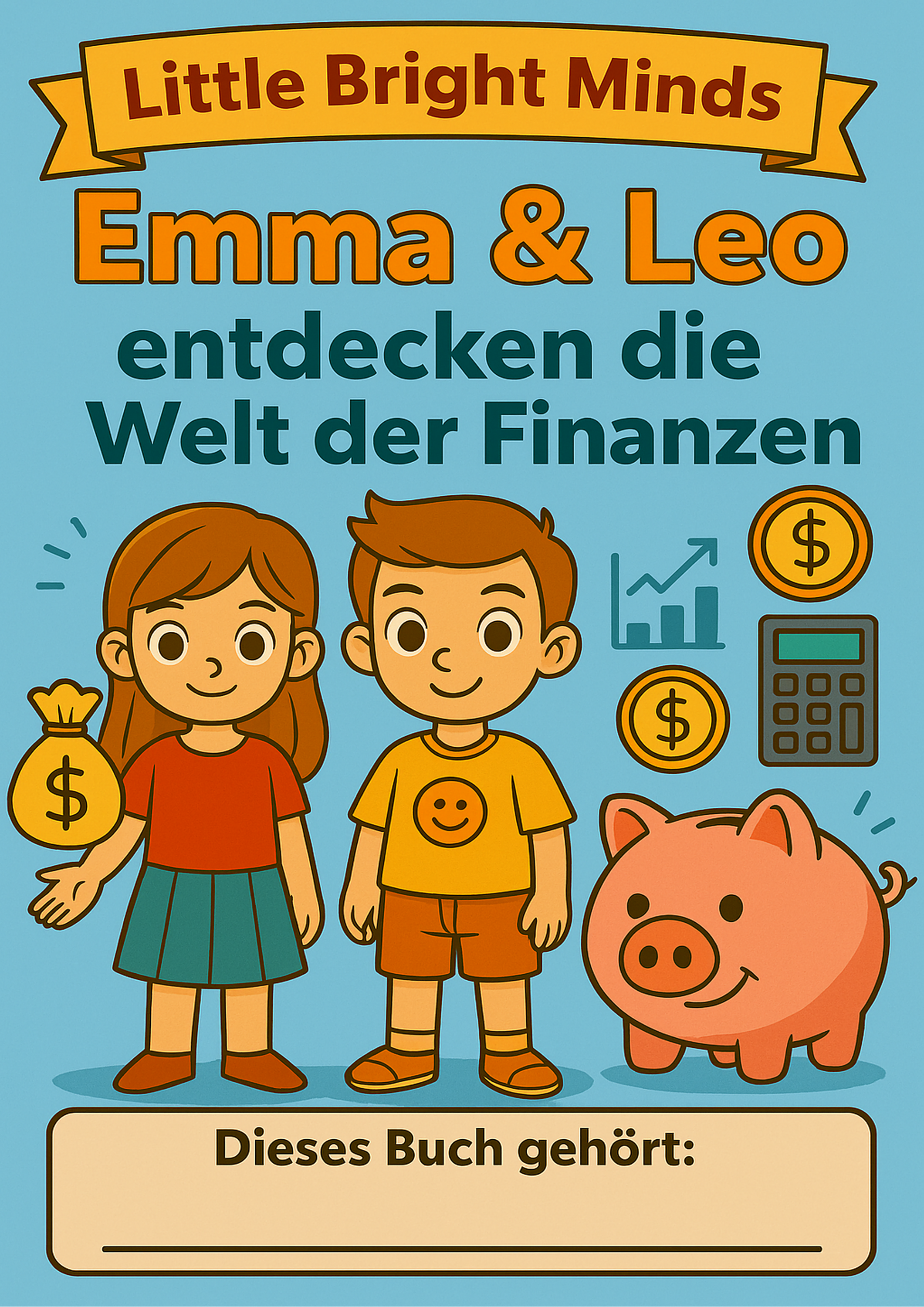 Emma und Leo: Finanzen für Kinder - Finanzbildung leicht gemacht - Little Bright Minds